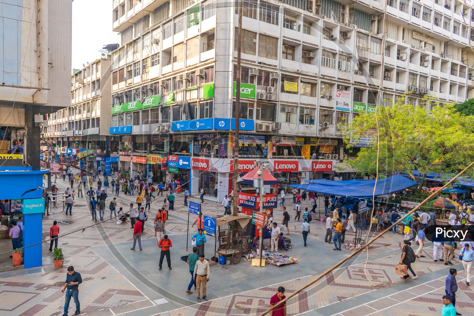 Nehru Place IT Market Delhi